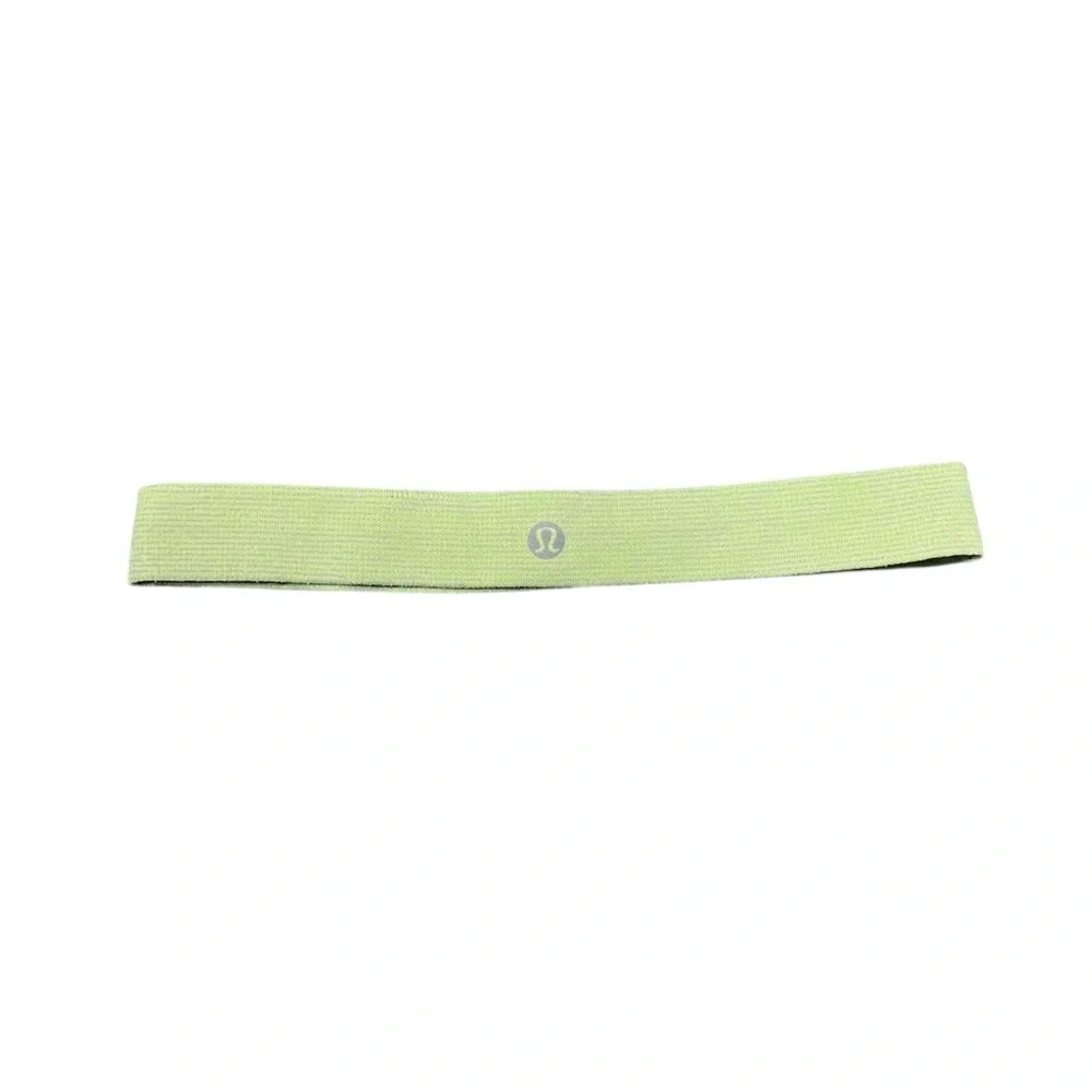 Lululemon Cardio Cross Trainer Headband Heathered Clear Mint